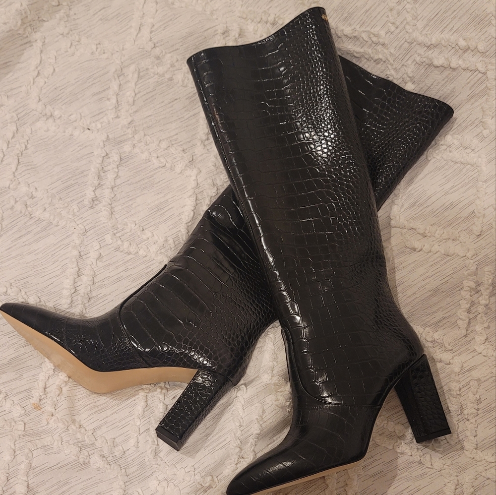 Capezzani Black Leather Boots